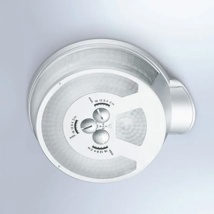 Steinel 059576 - Mozgásérzékelő SensIQ IP54 fehér + távirányító