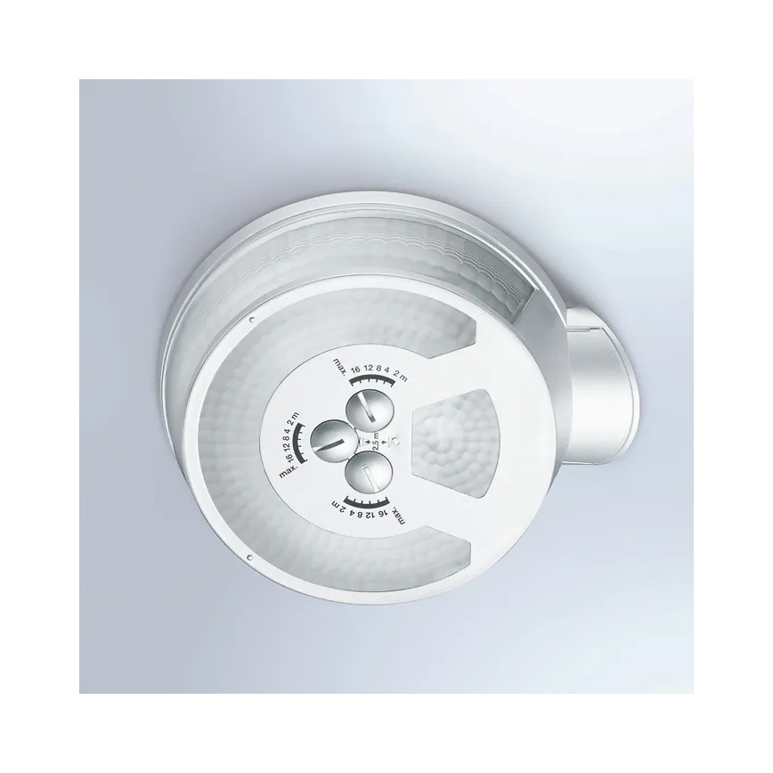 Steinel 059576 - Mozgásérzékelő SensIQ IP54 fehér + távirányító