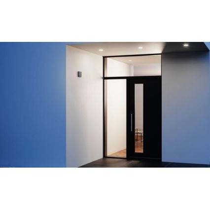 Steinel 066079 - Kültéri mozgásérzékelő IS 180 DIGI HD COM1 IP54 antracit