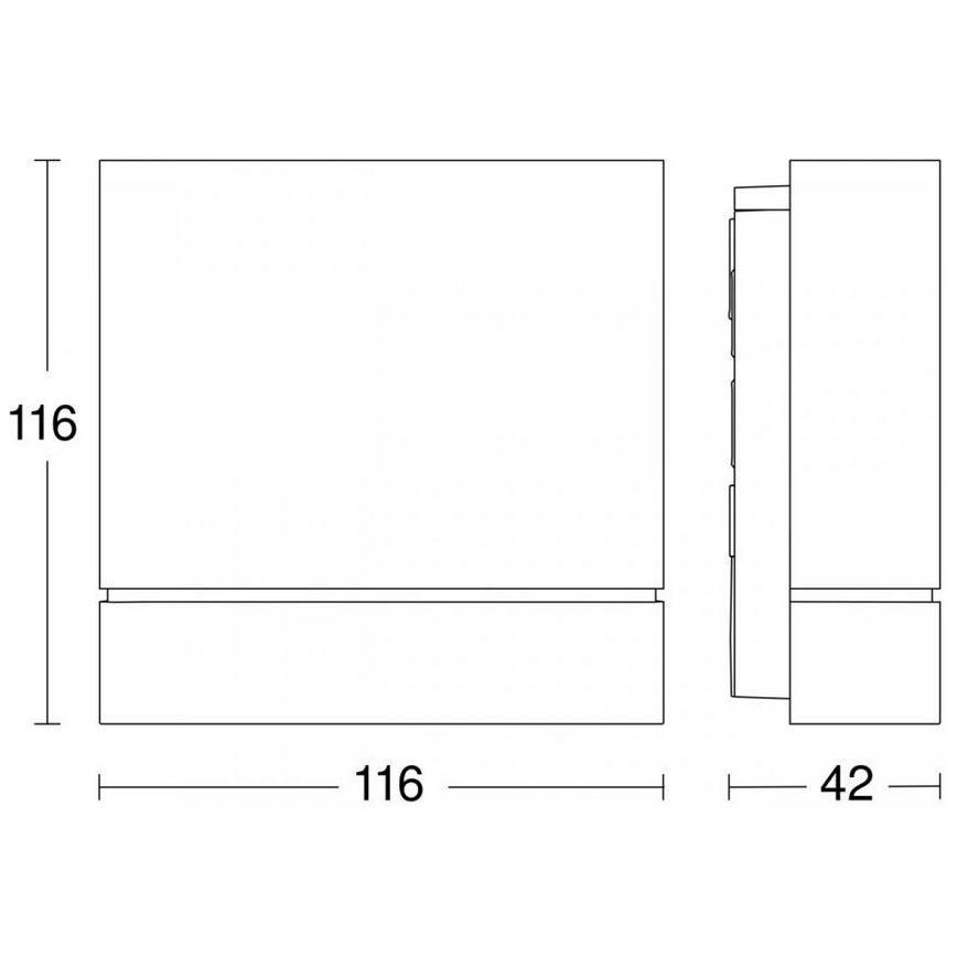 Steinel 066079 - Kültéri mozgásérzékelő IS 180 DIGI HD COM1 IP54 antracit