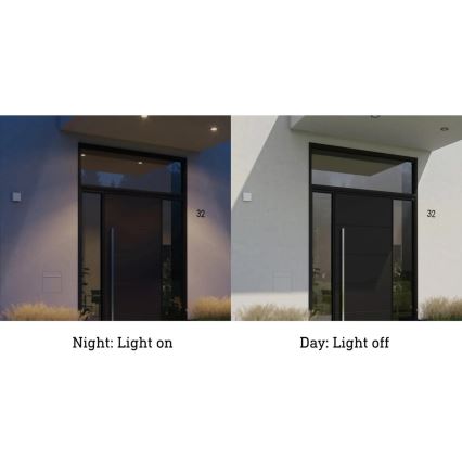 Steinel 066147 - Alkonykapcsoló NIGHTMATIQ IP54 fehér