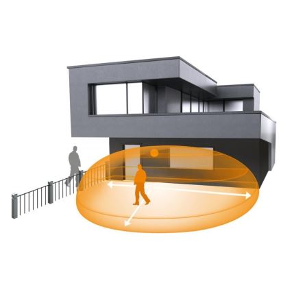 Steinel 066215 - Mozgásérzékelő iHF 3D COM1 IP54 fekete