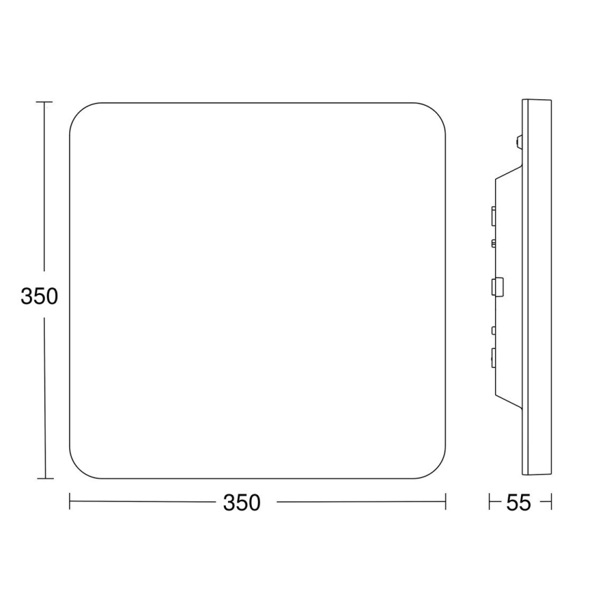 Steinel 067878 - LED mennyezeti lámpa RS PRO LED/23,4W/230V IP40 4000K érzékelővel