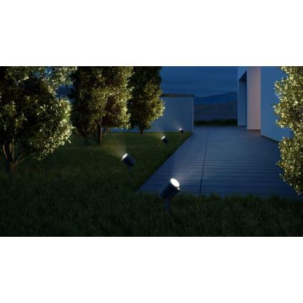 Steinel 068660 - LED Kültéri lámpa SPOT GARDEN 1xGU10/6,7W/230V IP44 antracit