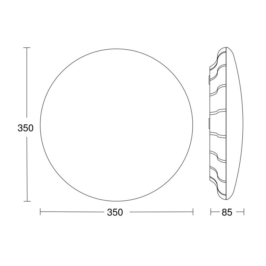 Steinel 079710 -  KÉSZLET 5x LED Mennyezeti lámpa érzékelővel RS PRO S30 SC LED/25,7W/230V 4000K