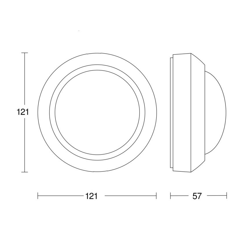 Steinel 081706 - Kültéri mozgásérzékelő IS 2360-3 ECO 230V IP54 fekete