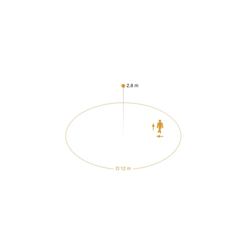 Steinel 082277 - Jelenlétérzékelő HF 360-2 DALI-2 APC fekete