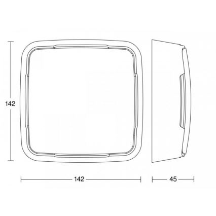 Steinel 084257 - Intelligens multiérzékelő AIR V2 BT IPD AP WS fehér