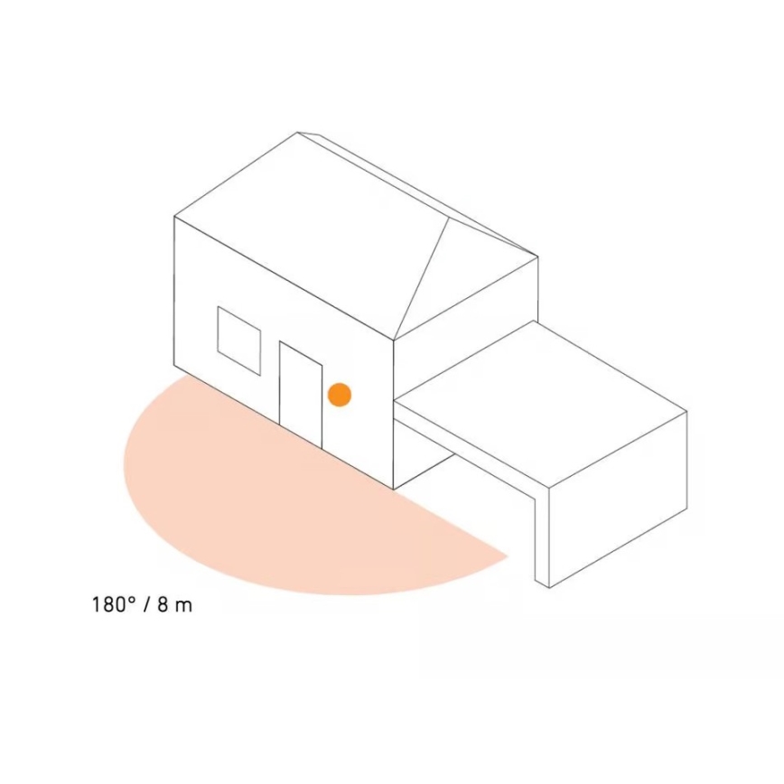 Steinel 087739 - LED kültéri fali lámpatest érzékelővel 2xGU10/14,5W/230V L 940SC IP44