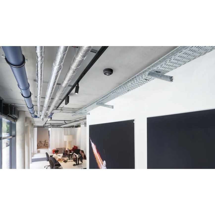 Steinel 088248 - Mozgásérzékelő beépíthető jelenlétérzékelővel PD-24 ECO DALI-2 360° fekete