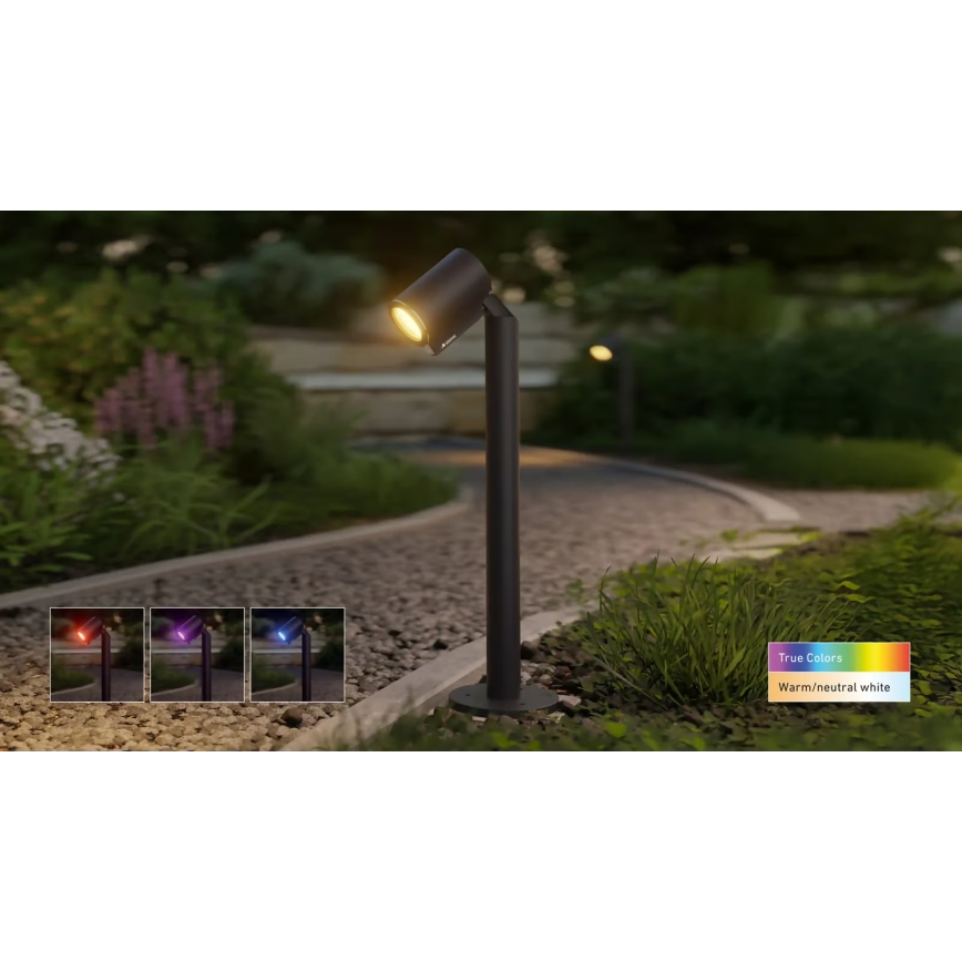 Steinel 089337 - LED RGBW kültéri lámpa LED/7,9W/24V IP65