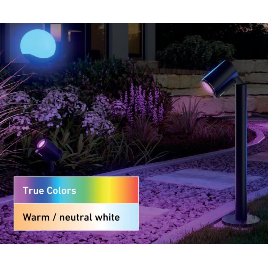 Steinel 089351 - LED RGBW kültéri lámpa LED/7,9W/24V IP65