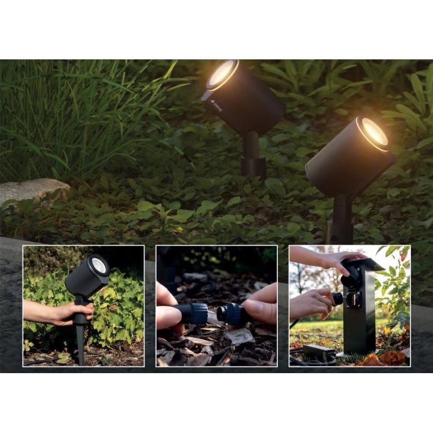 Steinel 089351 - LED RGBW kültéri lámpa LED/7,9W/24V IP65