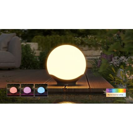 Steinel 089368 - LED RGBW kültéri lámpa érzékelővel LED/5,04W/24V 300 mm IP65
