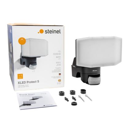 Steinel 090012 - LED reflektor érzékelős XLED PROTECT LED/14,3W/230V 3000K IP54 antracit