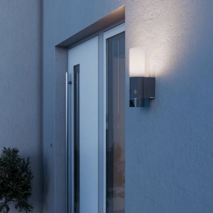 Steinel 092597 - LED kültéri lámpa érzékelővel és kamerával L 620 LED/13,5W/230V IP44