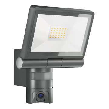 Steinel 092603 - LED reflektor érzékelővel és kamerával LED/21W/230V IP44