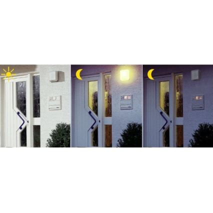 STEINEL 550615 - Alkonykapcsoló NightMatic 3000 Vario fehér IP54