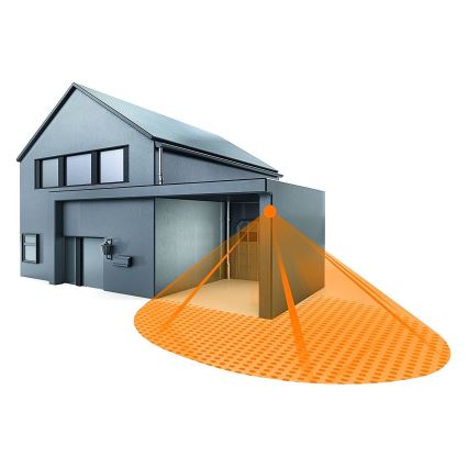 STEINEL 602819 - Kültéri infravörös fali érzékelő IS240 fehér IP54