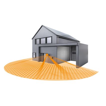 STEINEL 603113 - Kültéri mozgásérzékelő IS 180-2 fekete IP54