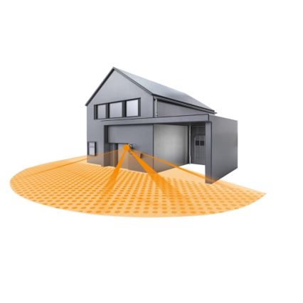 STEINEL 603618 - Kültéri mozgásérzékelő IS 180-2 rozsdamentes acél IP54