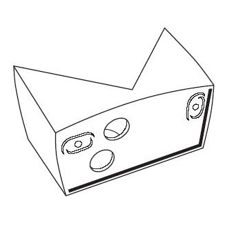 STEINEL 631765 - Sarok fali tartó külső sarokra, fehér