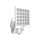 STEINEL 654818 - XLED szenzoros LED-es reflektor 25xLED/60W fehér