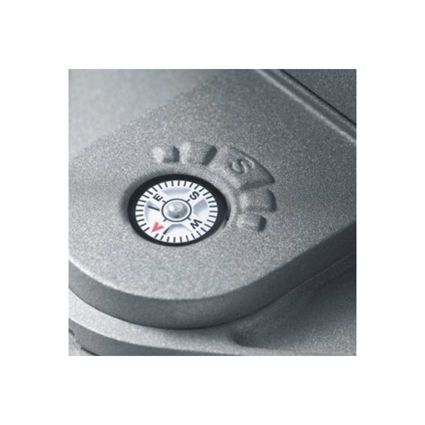 STEINEL 671006 - Solární senzorový LED-reflektor XSolar L-S 0,5W/LED bílá