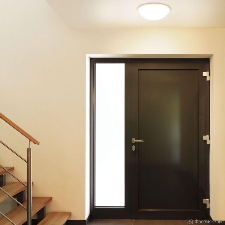 STEINEL 730116 - Mennyezeti lámpa érzékelővel RS 100 L fehér