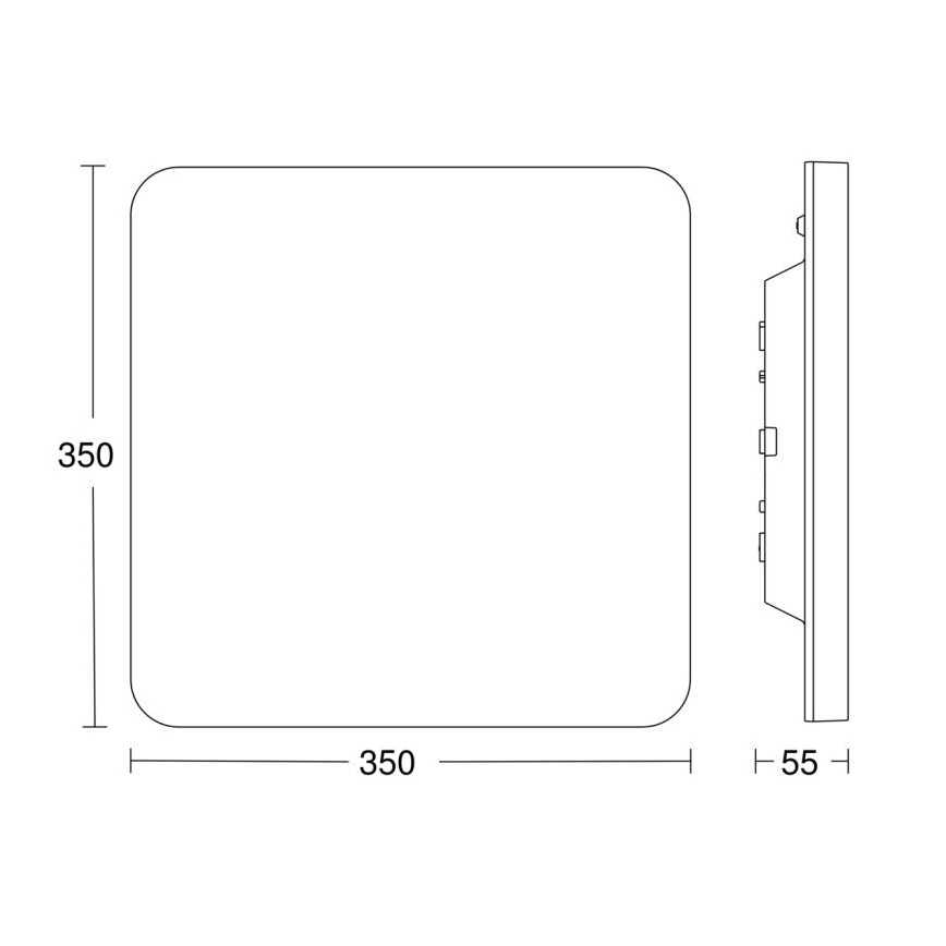 Steinel 067779 - LED Dimmelhető mennyezeti lámpa érzékelővel RS PRO R30 Q plus SC 23,9W/230V 4000K IP40