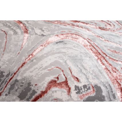 STONE szőnyeg 120x160 cm, rózsaszín/szürke