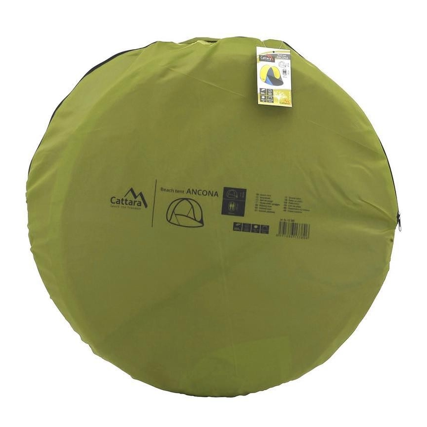 Strand sátor kék/sárga 120x195 cm