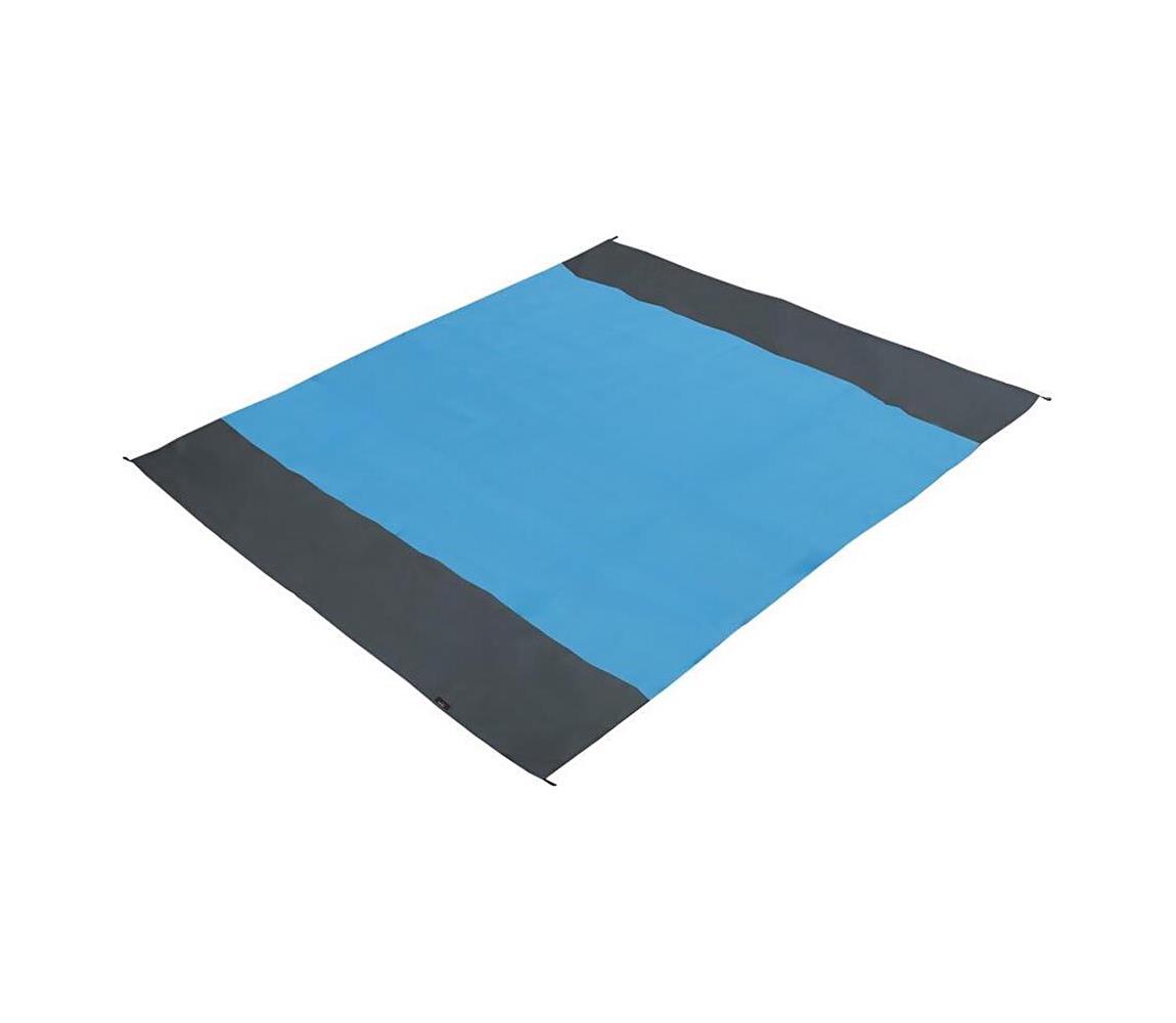 Strandszőnyeg 200x200 cm kék/szürke 13570