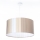 STRIPES kábeles csillár 1xE27/60W/230V Ø 40 cm bézs