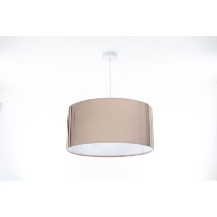 STRIPES kábeles csillár 1xE27/60W/230V Ø 40 cm bézs