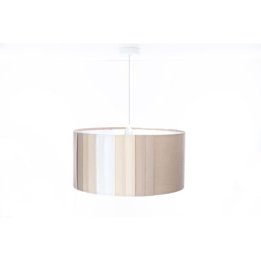 STRIPES kábeles csillár 1xE27/60W/230V Ø 40 cm bézs