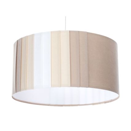 STRIPES kábeles csillár 1xE27/60W/230V Ø 40 cm bézs
