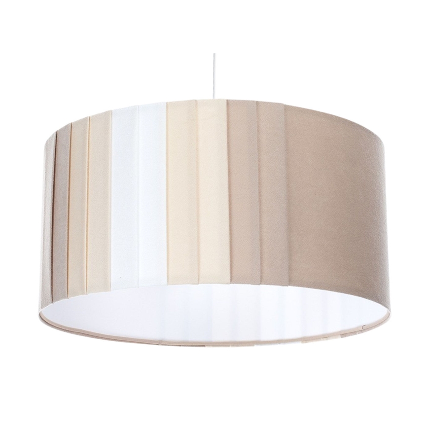 STRIPES kábeles csillár 1xE27/60W/230V Ø 40 cm bézs