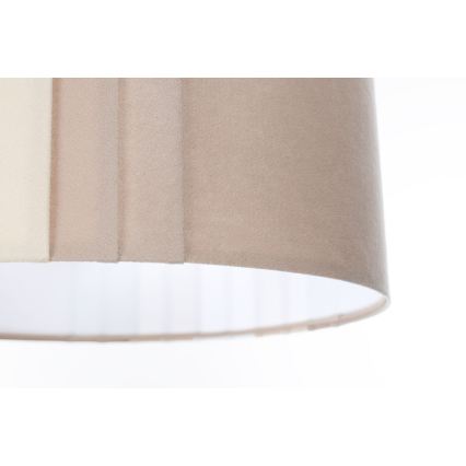 STRIPES kábeles csillár 1xE27/60W/230V Ø 40 cm bézs