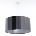 STRIPES kábeles függőlámpa 1xE27/60W/230V átm. 40 cm, szürke