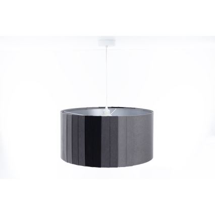 STRIPES kábeles függőlámpa 1xE27/60W/230V átm. 40 cm, szürke