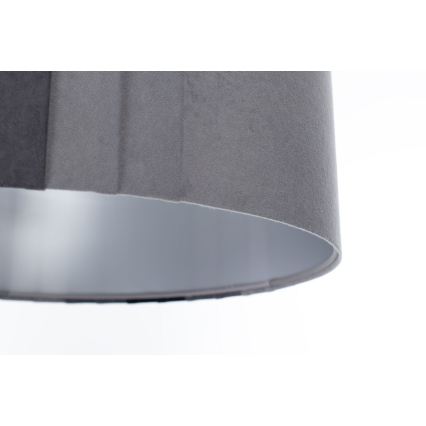 STRIPES kábeles függőlámpa 1xE27/60W/230V átm. 40 cm, szürke