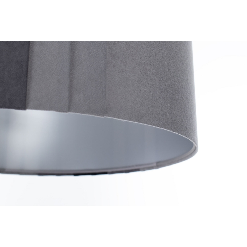 STRIPES kábeles függőlámpa 1xE27/60W/230V átm. 40 cm, szürke