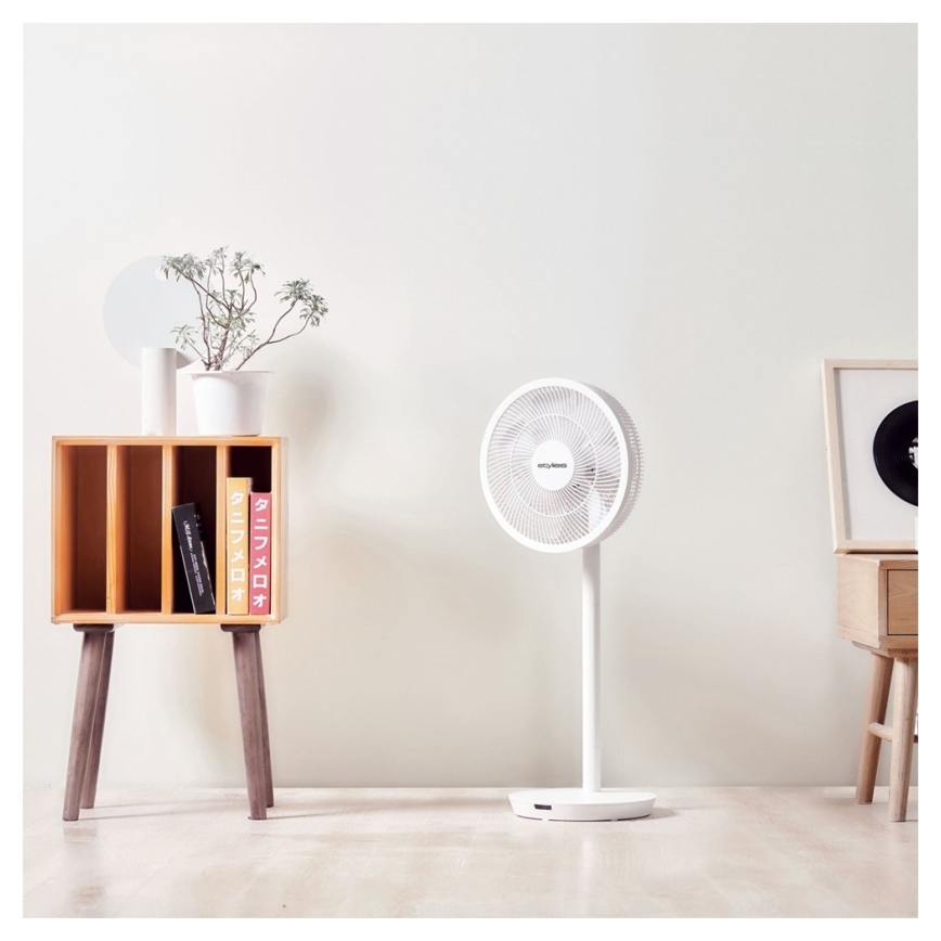 Stylies - ANTILA 2 az 1-ben álló ventilátor, 25W/230V, 88 cm, fehér + távirányító