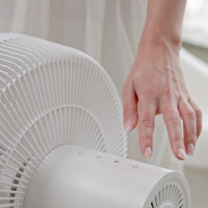 Stylies - ANTILA 2 az 1-ben álló ventilátor, 25W/230V, 88 cm, fehér + távirányító
