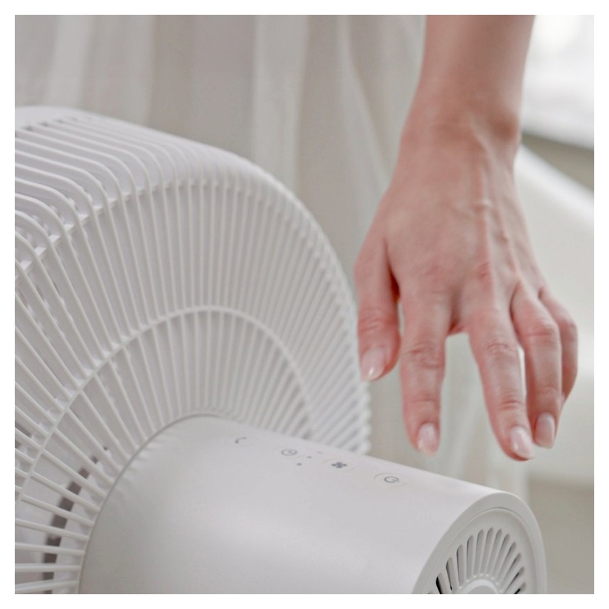 Stylies - ANTILA 2 az 1-ben álló ventilátor, 25W/230V, 88 cm, fehér + távirányító