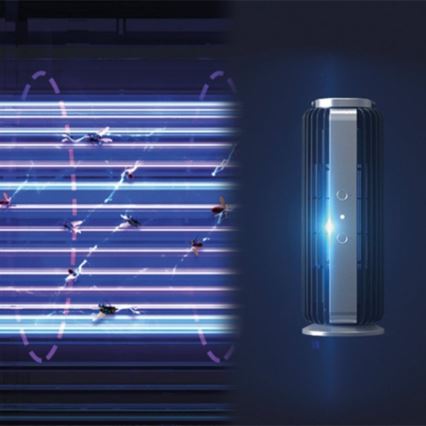 Stylies - AURIGA UV-A fénycsapda szúnyogok irtására, 8W/230V, 60 m²