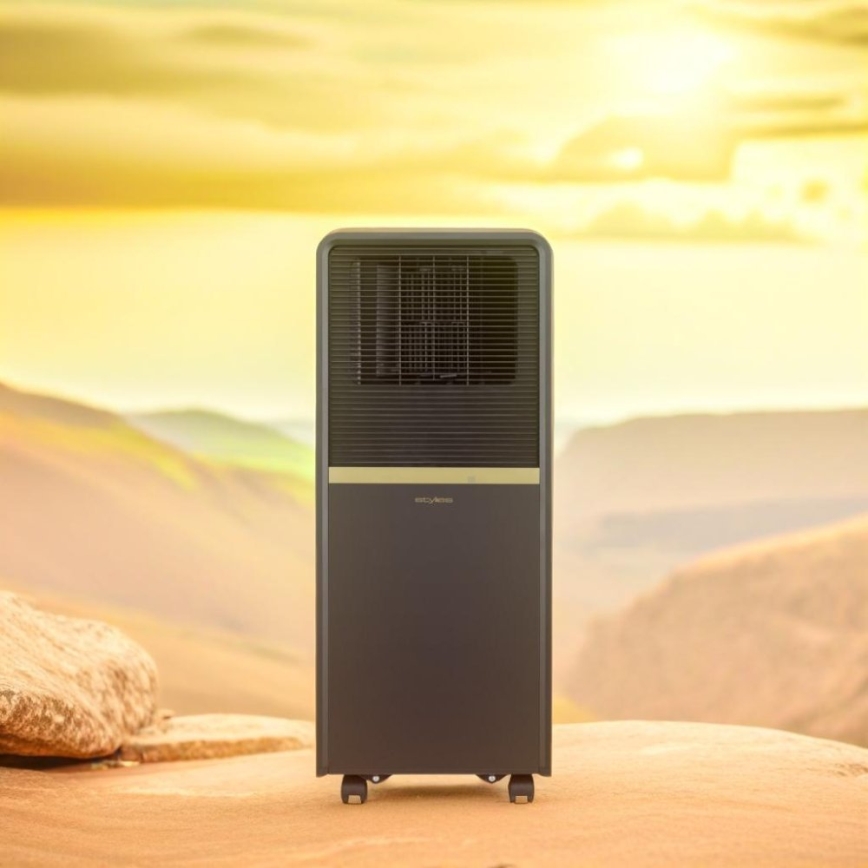 Stylies - Mobil klíma POLARIX 1000W/230V 9000 BTU fekete + távirányító