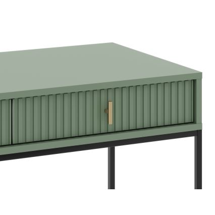 SUE konzolasztal zöld/fekete