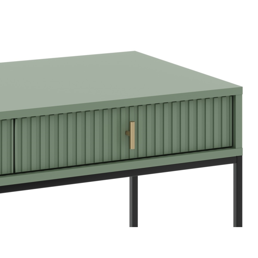 SUE konzolasztal zöld/fekete